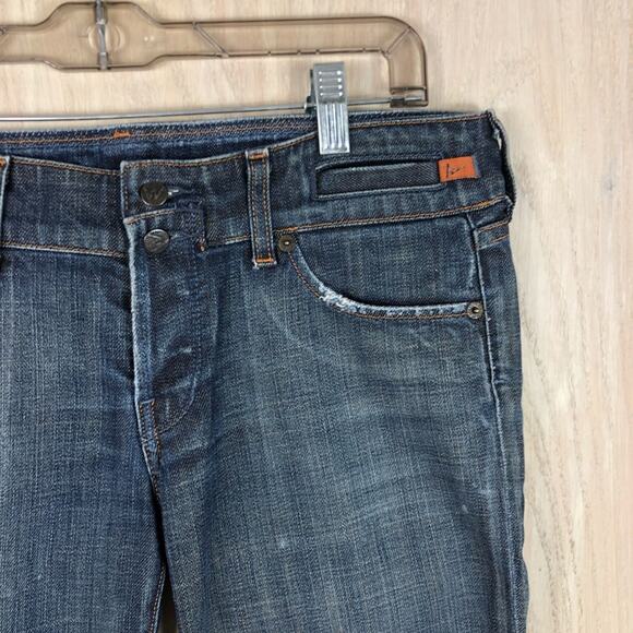 Citizens of Humanity Traveler #022 Double Dark Wash Fly Pant Low Rise Jeans 29 - Picture 2 of 14